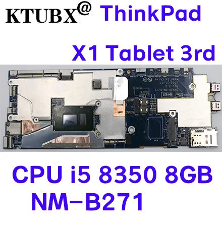 ThinkPad X1 º 3rd Ʈ   NM-B271   i5 8250U /8350 I5 CPU 8GB RAM ׽Ʈ 100% ۵